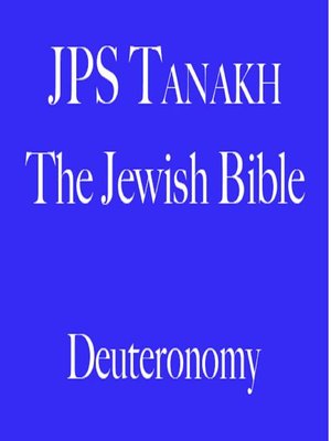 cover image of Deuteronomy